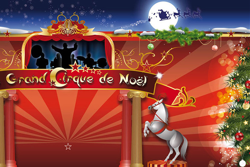 illustration Le grand Cirque de Noël - Détail